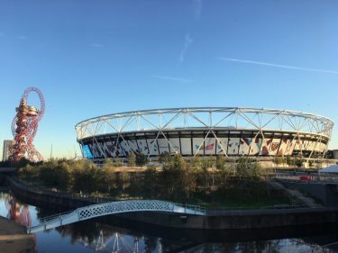 An olympics stadium