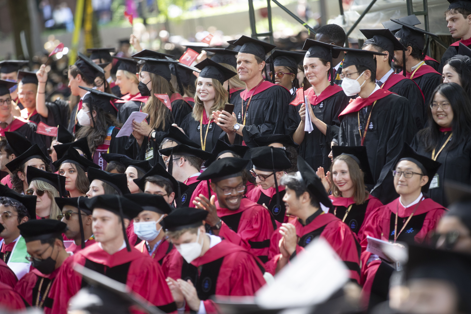 Students graduating