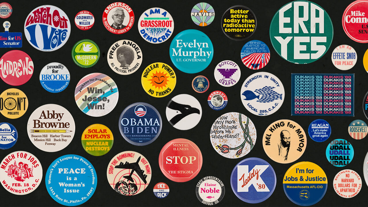 Political buttons