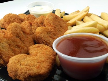 Nuggets and fries